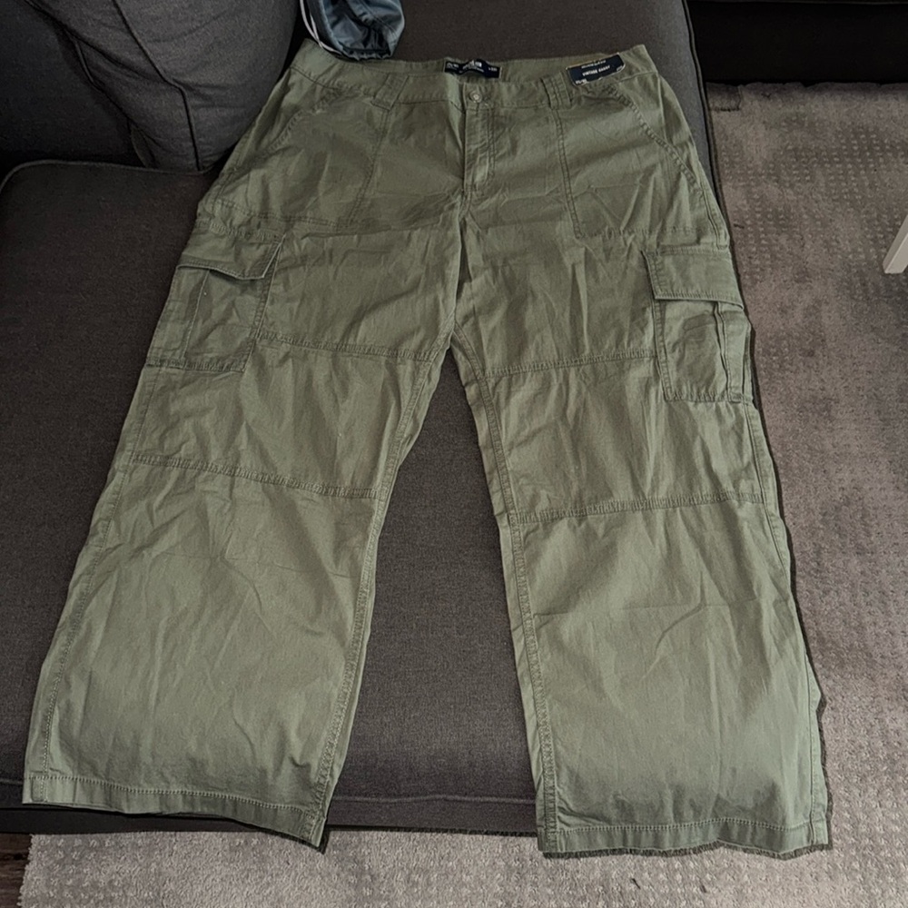 Hollister vintage high-rise baggy cargos